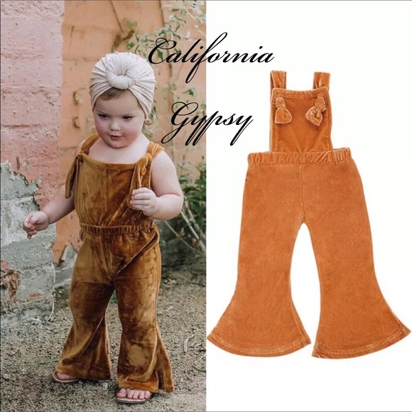RESTOCKING🎉Baby hippie boho overalls jumpsuit🌈 - Picture 4 of 6